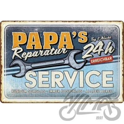 Tablica plakat 20 × 30 papas service 22436