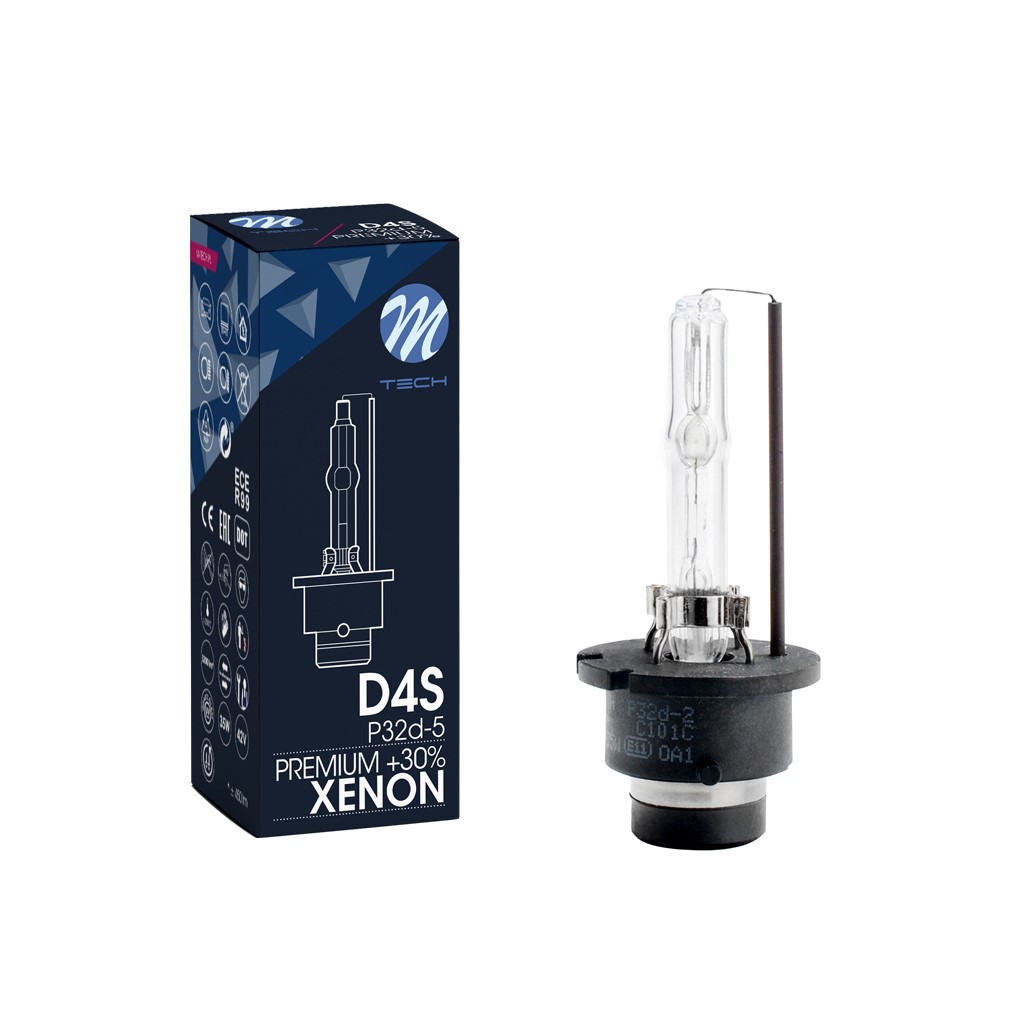 Żarówka xenon D4S 35 W 4300K/Premium +30% M-Tech ZMD4S43 — ujęcie 5
