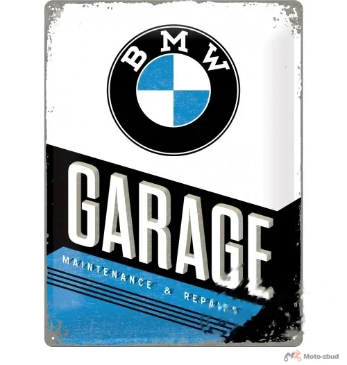 Tablica plakat 30X40 BMW garage 23211