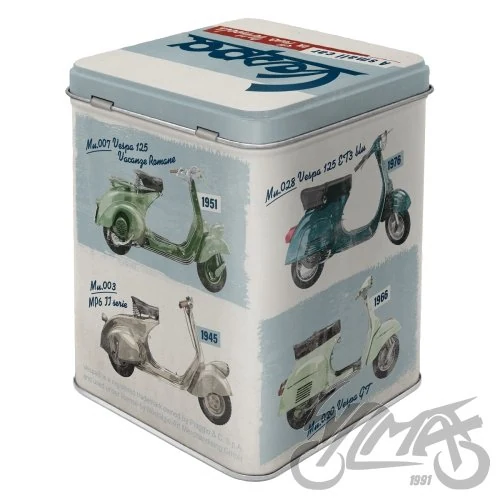 Puszka na herbatę Vespa model chart 31305 — ujęcie 2