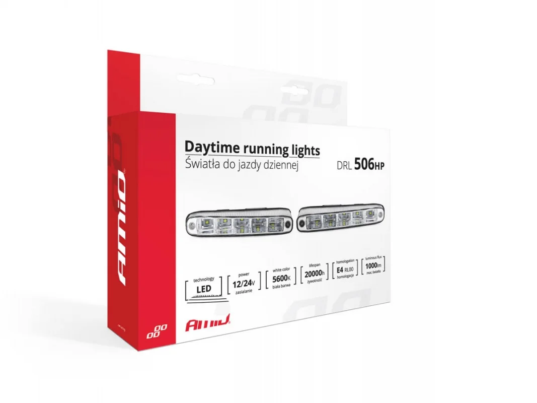 Lampy dzienne diodowe 5 HP LED (SKOŚNE) # ATEST RL — ujęcie 3