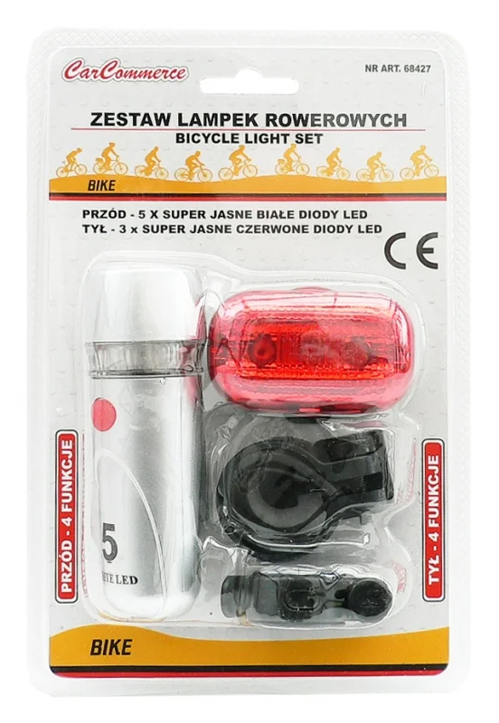Zestaw lampek przód i tył — ujęcie 4