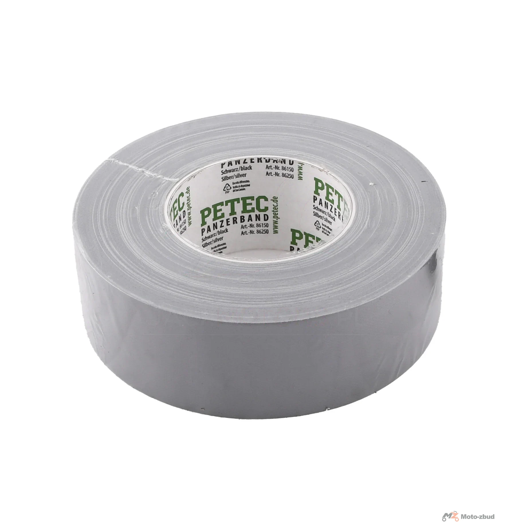 Taśma naprawcza srebrna Petec power tape panzerband 50M x 50 mm