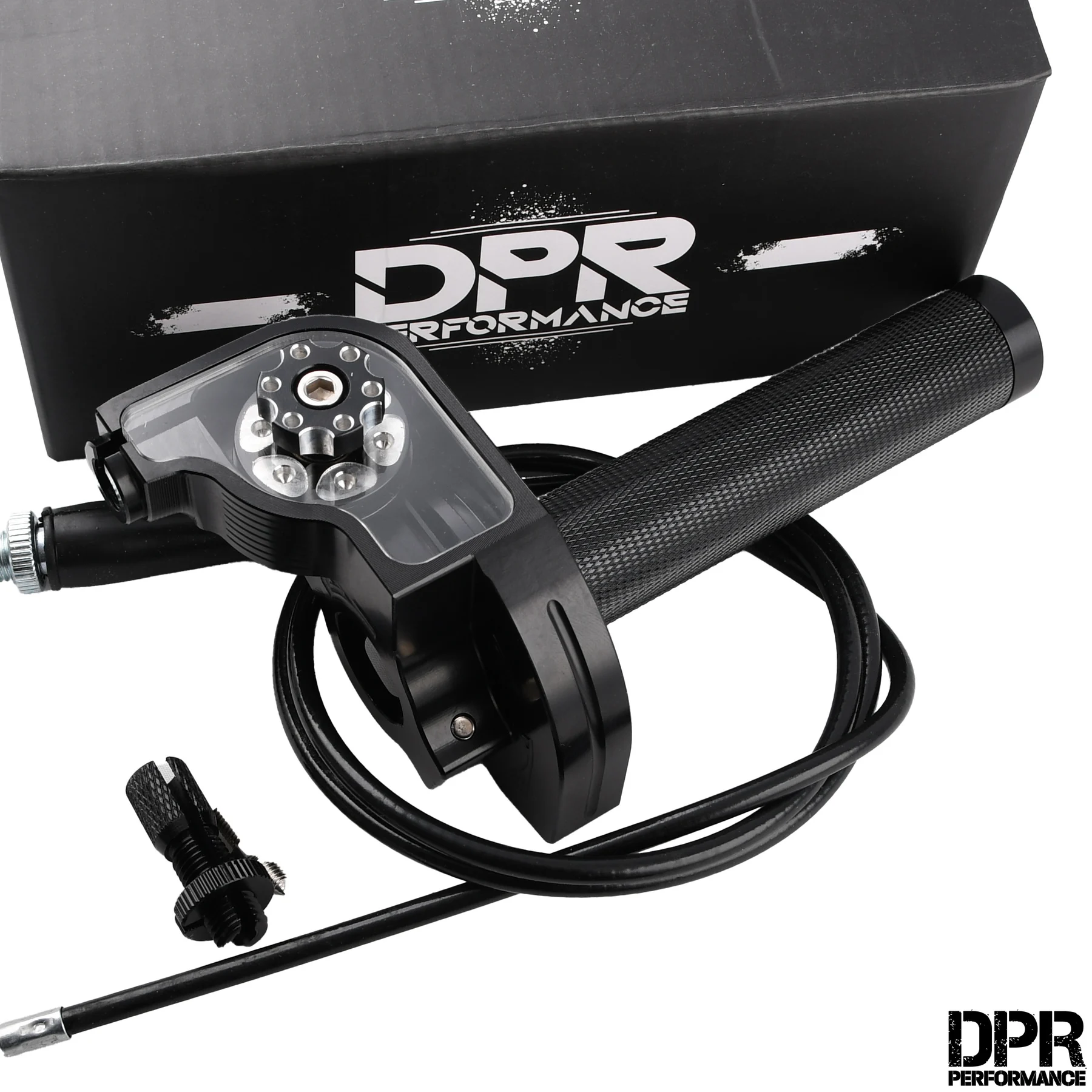 Rollgaz + linka DPR Performance aluminium CNC czarny