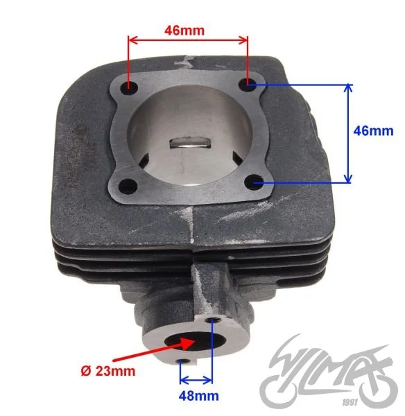 Cylinder do Suzuki Address 70 47 mm — ujęcie 2