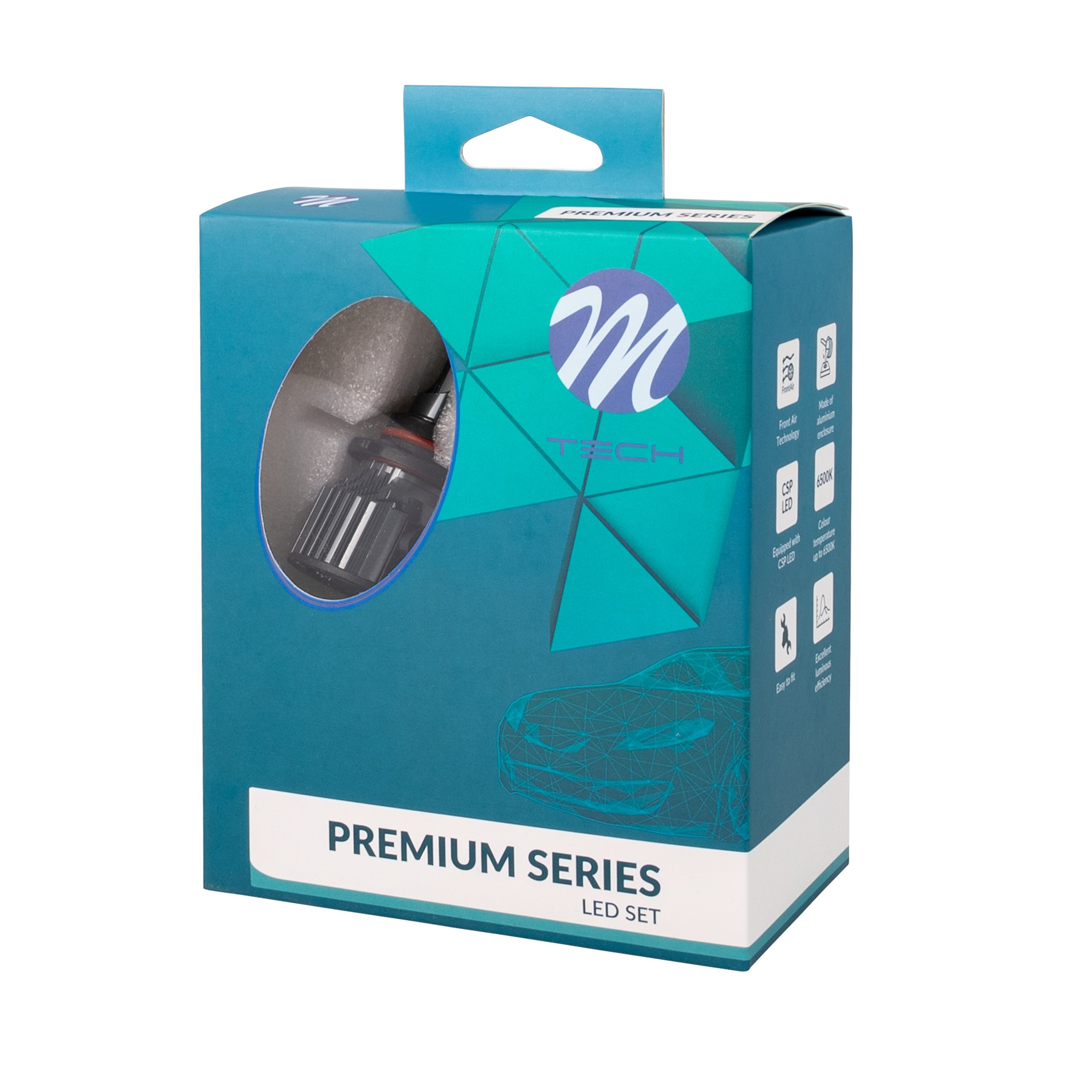 Zestaw LED HB3 12/24V 50 W M-Tech LSG5 — ujęcie 3