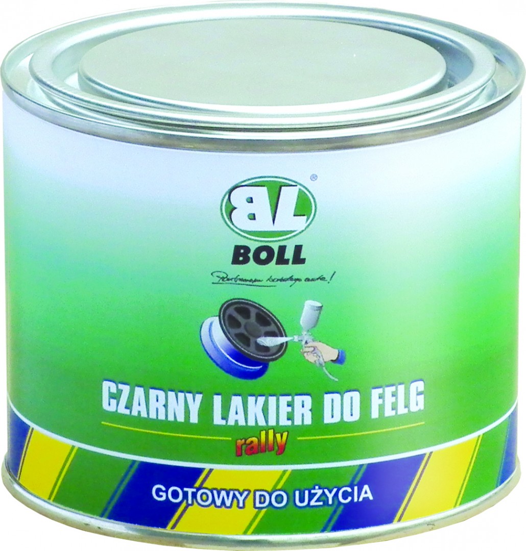 Lakier do felg czarny /mat/ — 0.5 l BOLL 001429