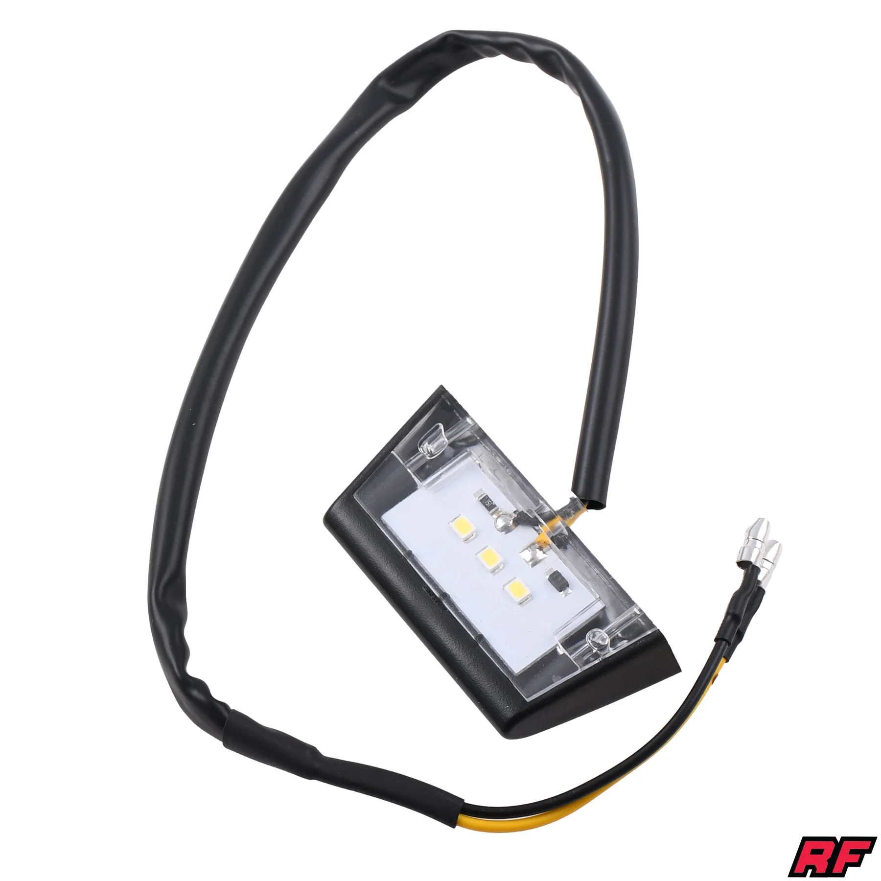Lampa oświetlenia tablicy clear uniwersalna LED czarna Racing Force — ujęcie 2