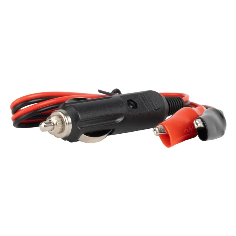Adapter gniazda zapalniczki z wyjściem na krokodylki 12V 24V 60cm — ujęcie 3