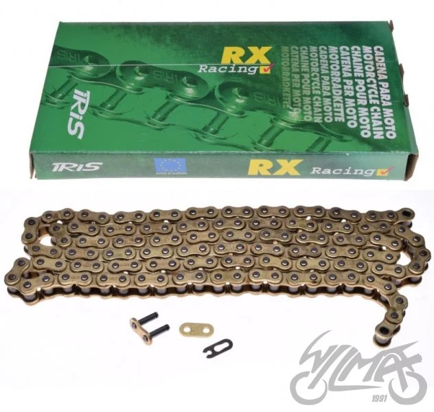 Łańcuch napędowy IRIS 428 RX — 118 ogniw, złoty — ujęcie 1