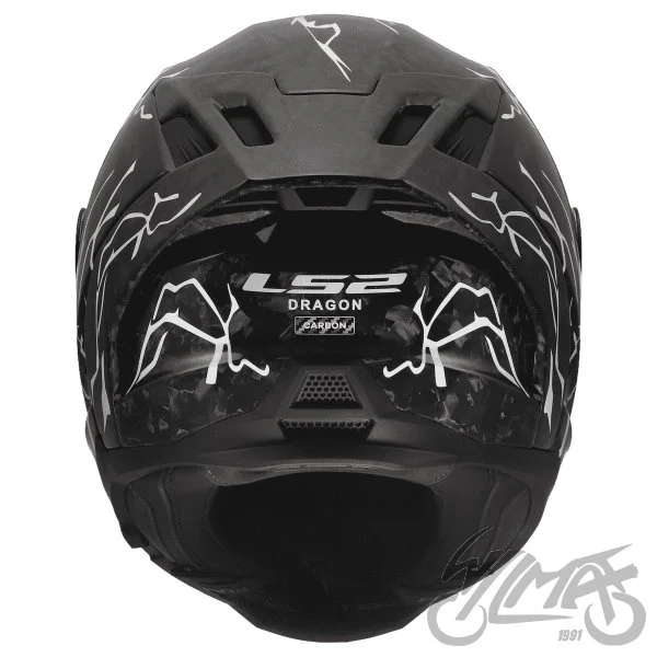 Kask LS2 FF807 dragon fc incubus white red S — ujęcie 5