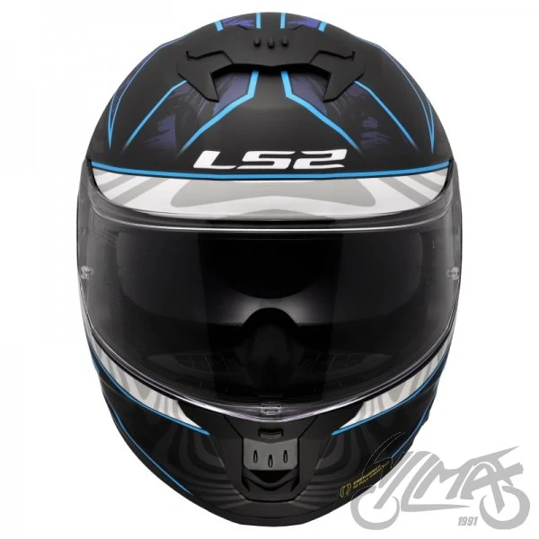 Kask LS2 FF808 Stream II Galdam M.Bl. Blue — rozmiar M — ujęcie 3