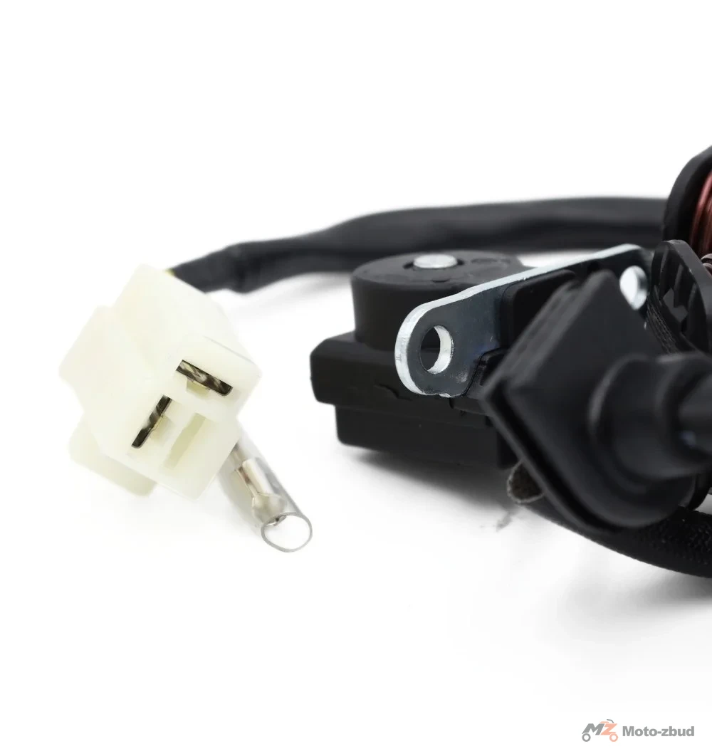 Junak 607/806 iskrownik "4T" kpl. (8 cewek) (kostka 2 piny + przewód) (full-wave) (Euro IV) (SYM) (import) — ujęcie 3