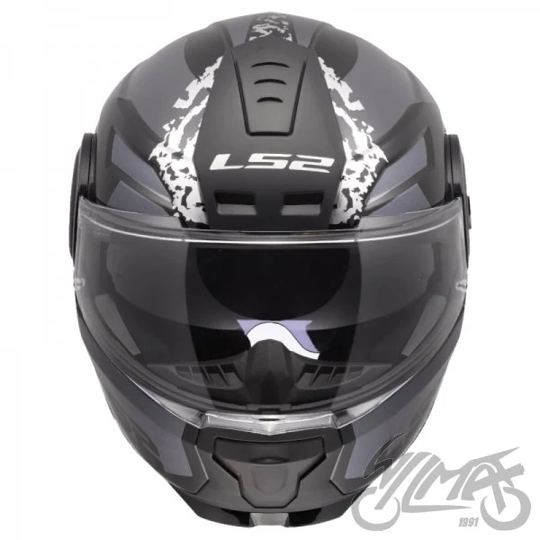 Kask szczękowy LS2 FF902 Scope II Oxyd Black Titanium-06 — 3XL — ujęcie 4