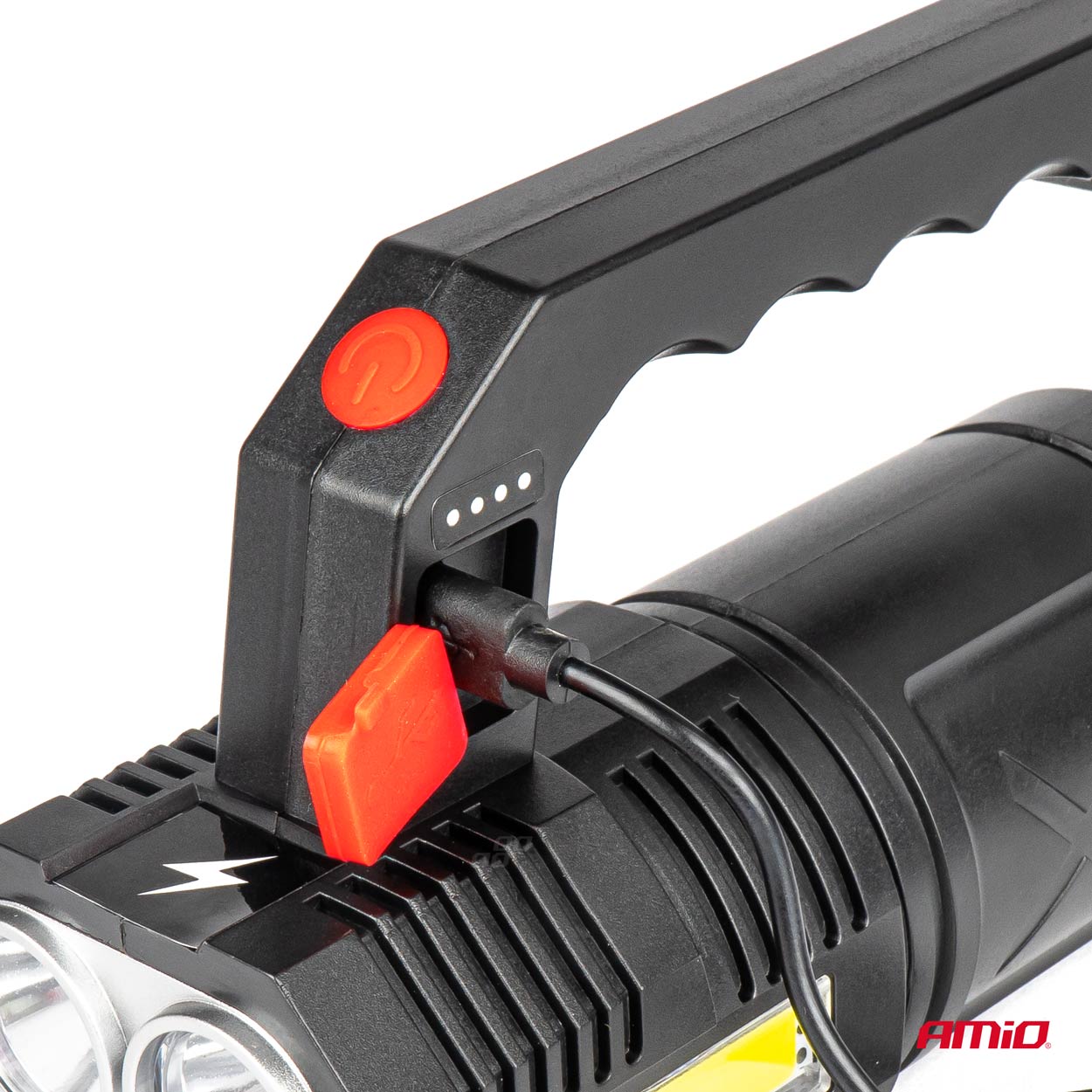 Latarka akumulatorowa 4LED + COB 1200 mAh — ujęcie 2