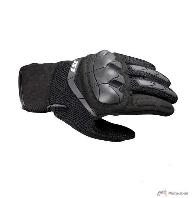 Rękawice motocyklowe LS2 Kubra damskie Black — XS