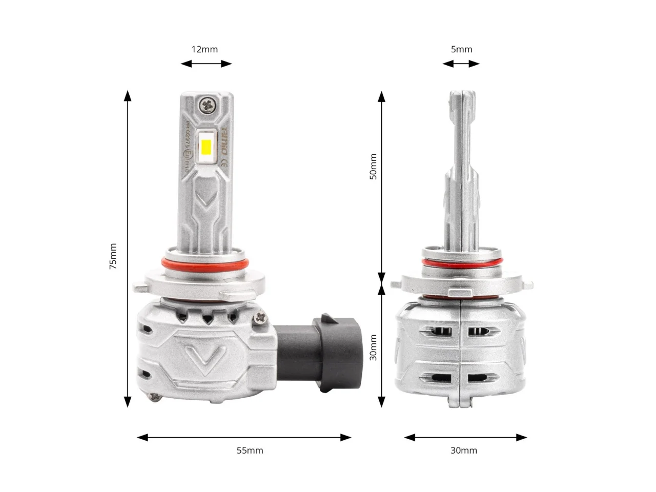 Żarówki samochodowe HB4 9006 LED X2 Series AMIO — ujęcie 5