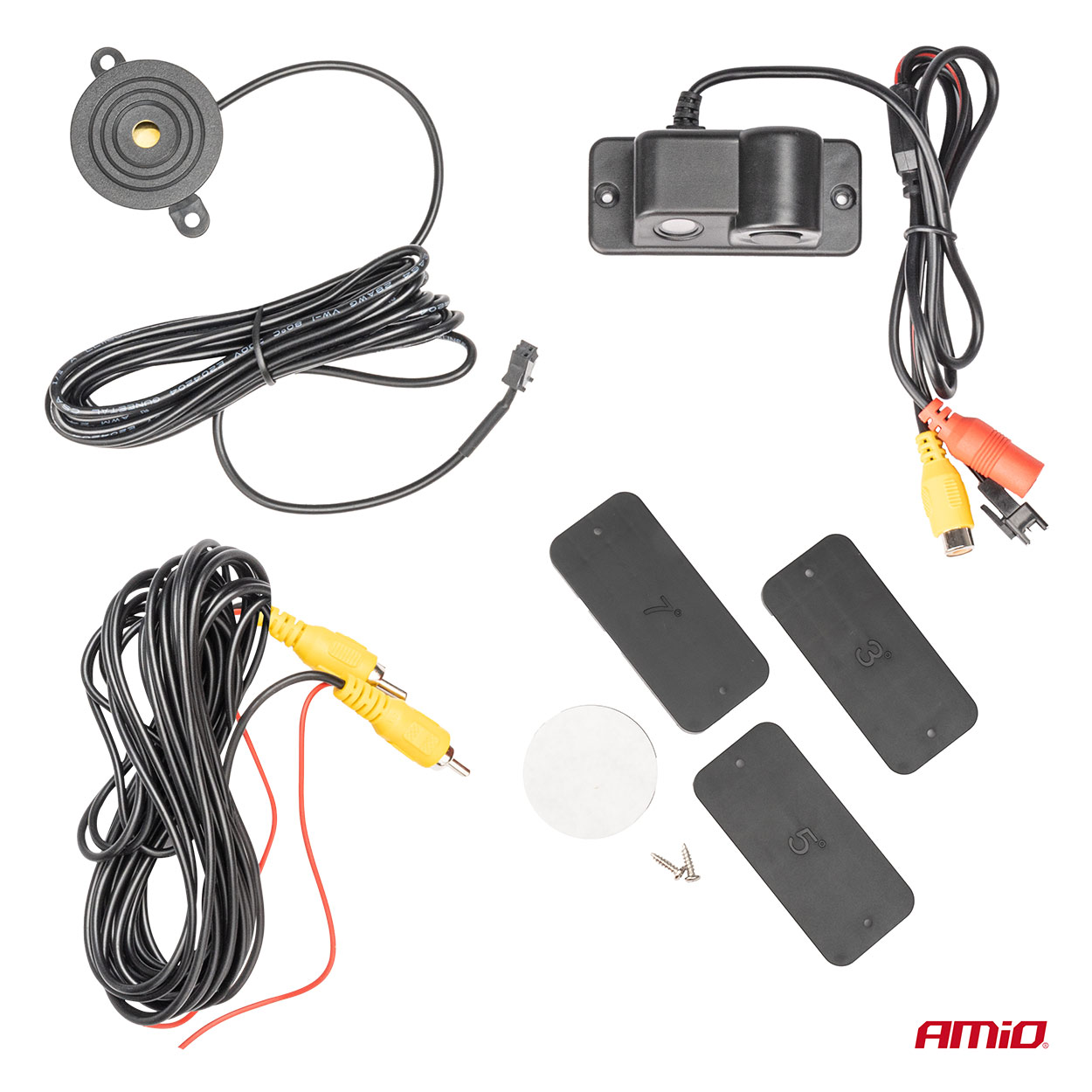 Kamera cofania z czujnikiem parkowania 2w1 720p 12 V HD-601 — ujęcie 4