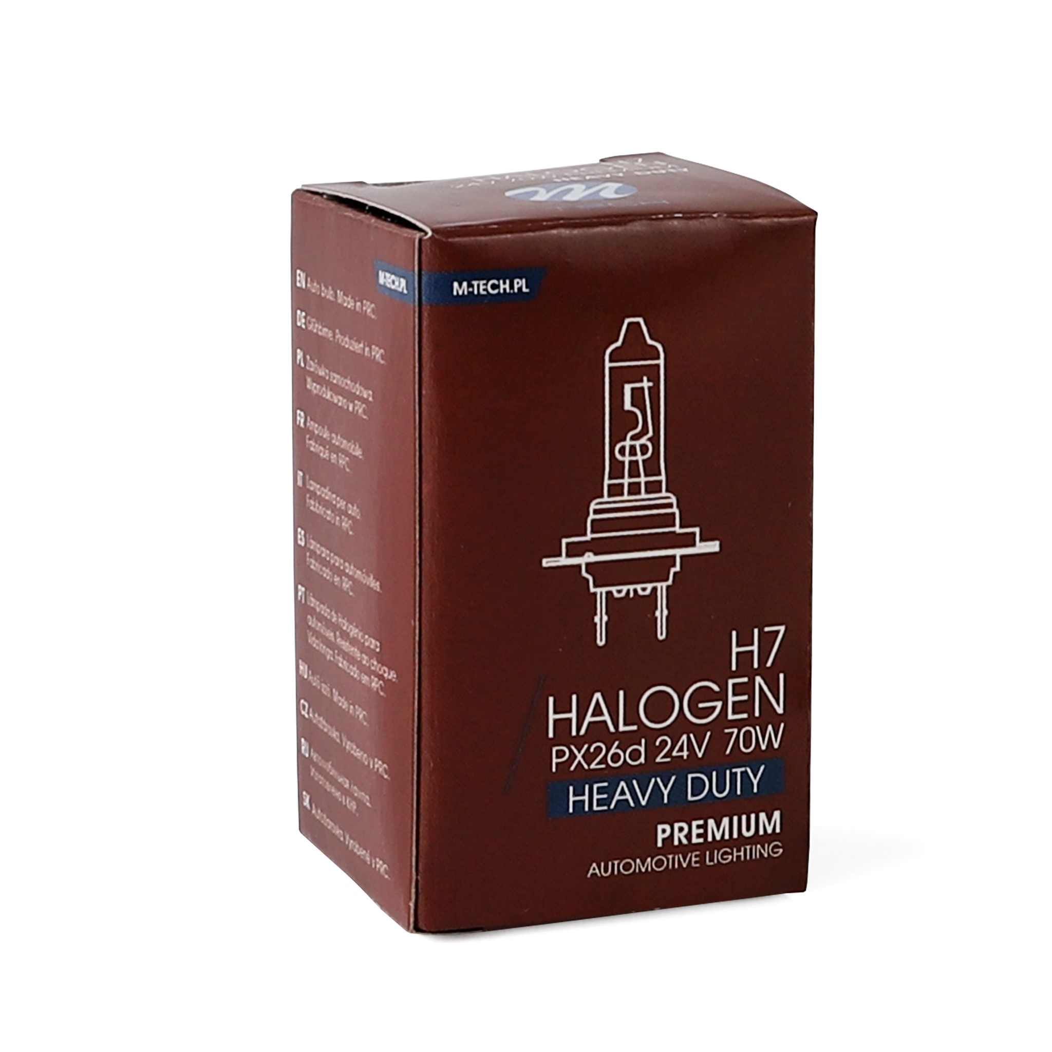 Żarówka halogenowa H7 24 V 70 W PX26D HD M-Tech ZHD907 — ujęcie 4