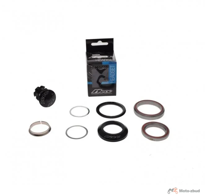 Stery rowerowe Neco Tapered 1,5–1 1/8 cala — bezgwintowe / ahead AWR0113