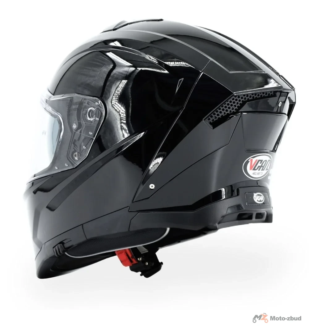 Kask VCAN model H162 Black integralny czarny S — ujęcie 5