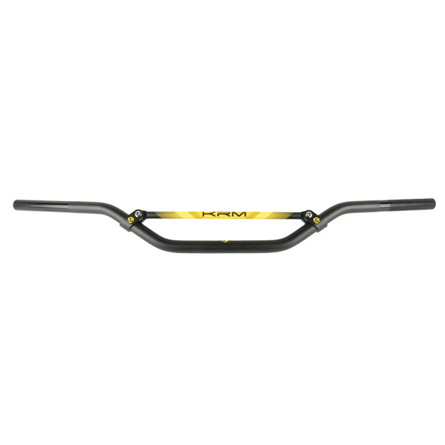 Kierownica KRM Pro Ride czarno - żółta 22 mm