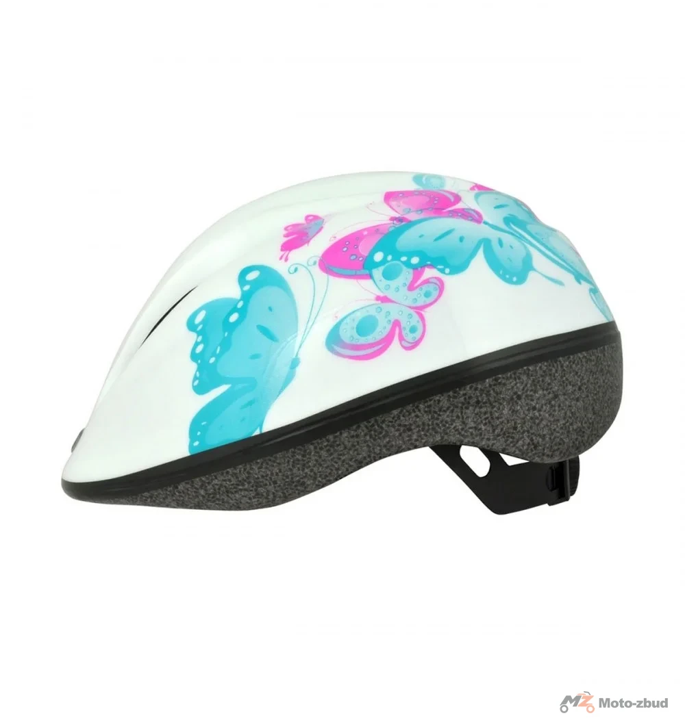 Kask longus kids butterfly white S(52-56 cm)
