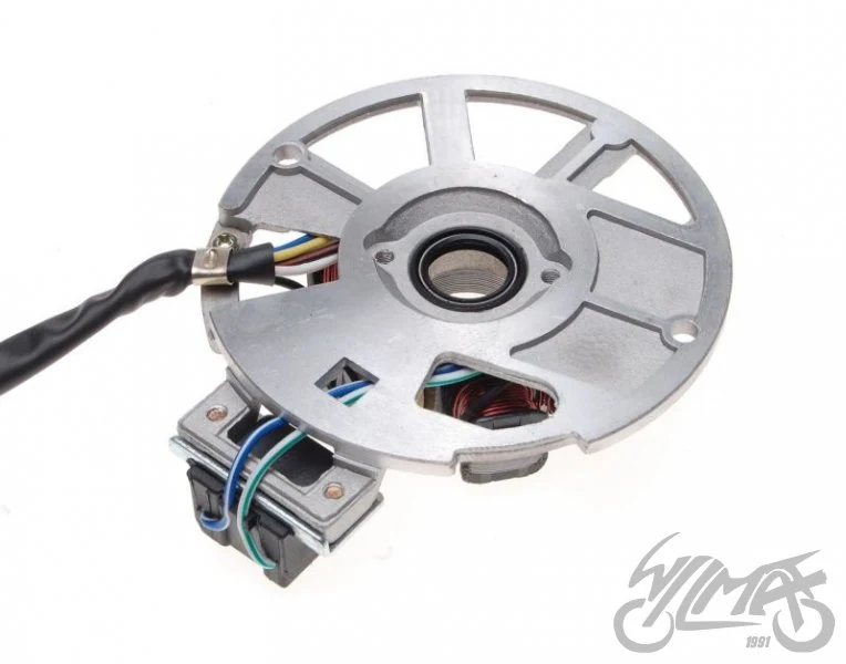 Stator zapłonu 7 cewek 6 przewodów 2T — Longjia XT50QT-K Exactly — ujęcie 3