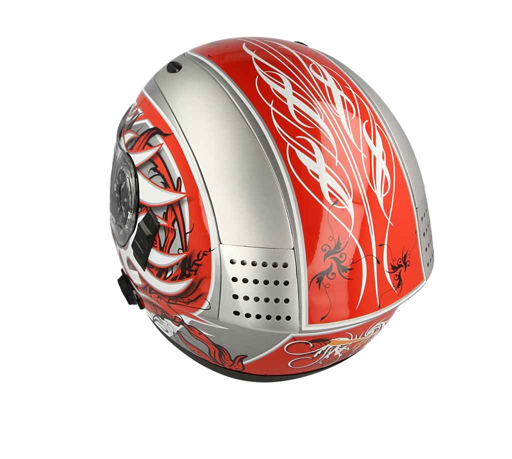 Kask motocyklowy VCAN V170B Grey CH-R – XS — ujęcie 11