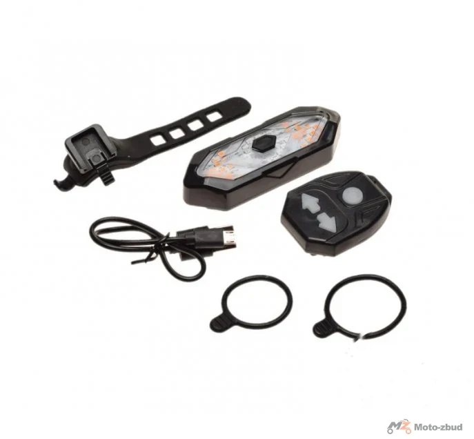 Lampka rowerowa tylna LED + kierunki