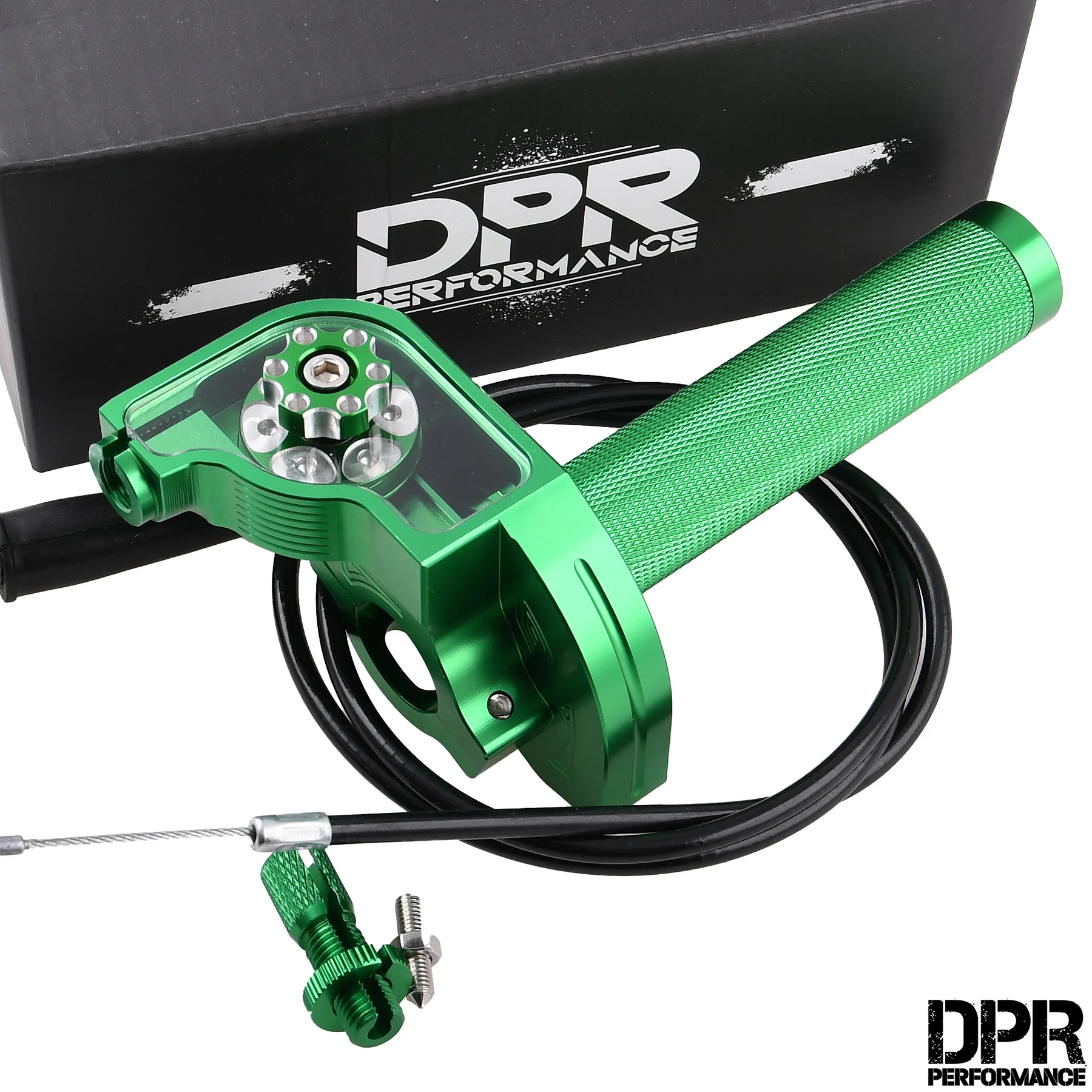 Rollgaz + linka DPR Performance aluminium CNC zielony — ujęcie 1