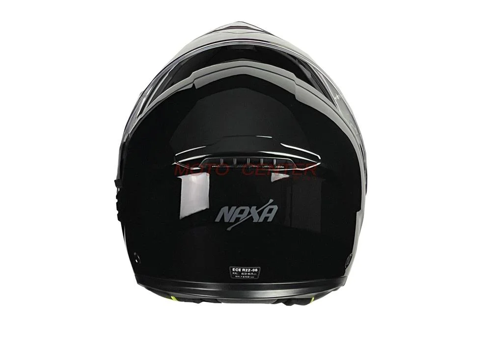 Kask motocyklowy szczękowy Naxa FO7 Blenda czarny S + Pinlock — ujęcie 3