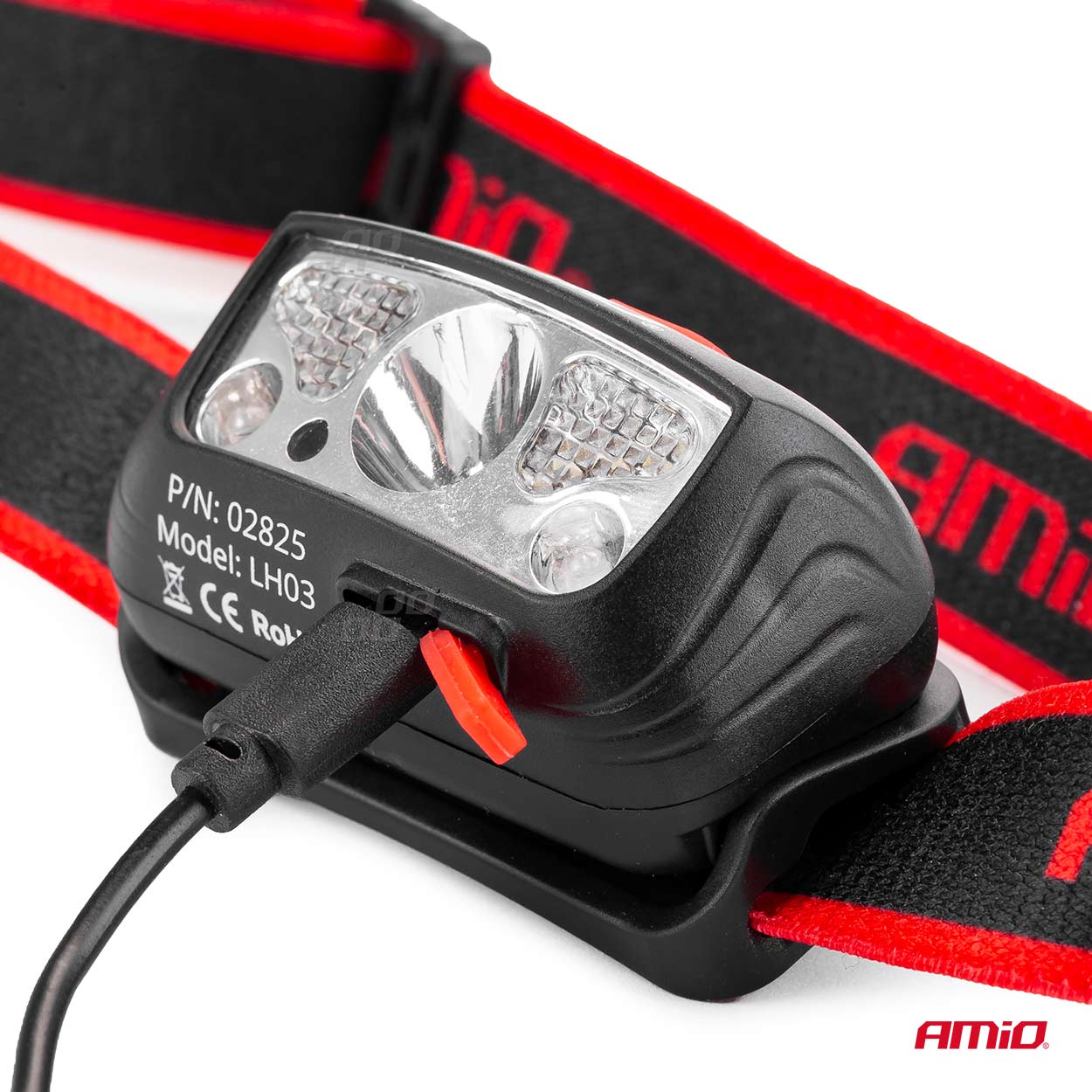 Latarka czołowa LED lampa warsztatowa LH03 — ujęcie 9