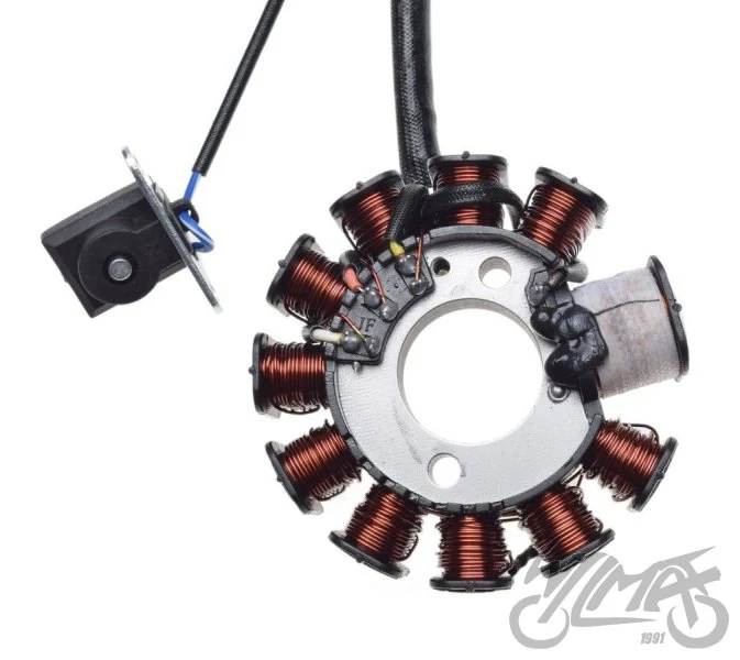 Stator iskrownik 11 cewek GY6 4T — ujęcie 2