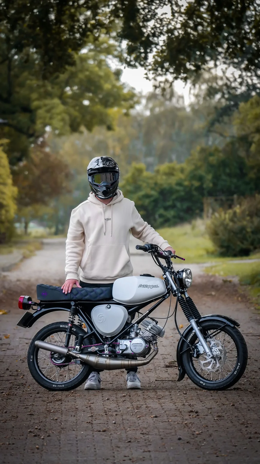 Tłumik Simson racing 85-110 cm³ DPR Performance · czarna Evo (VM7435) — ujęcie 17