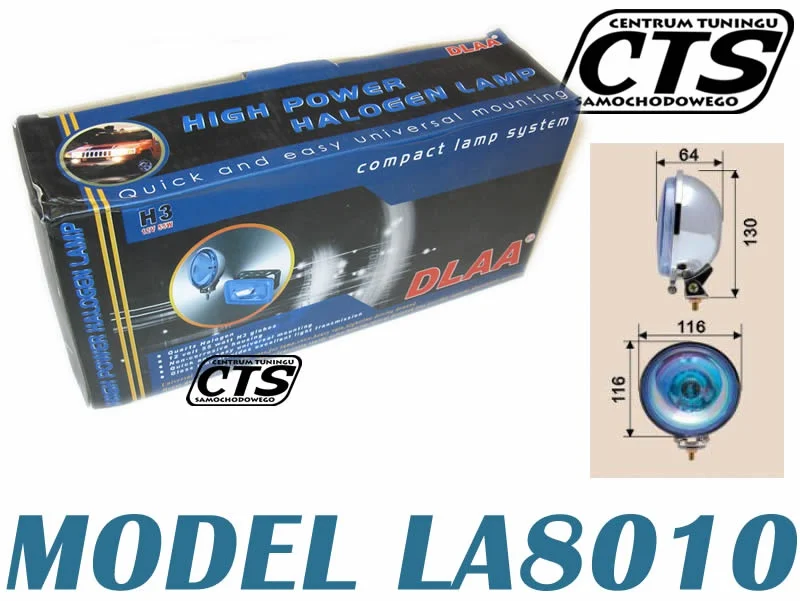 Halogeny białe H3 12V 55W LA8010 (2szt.) — ujęcie 2
