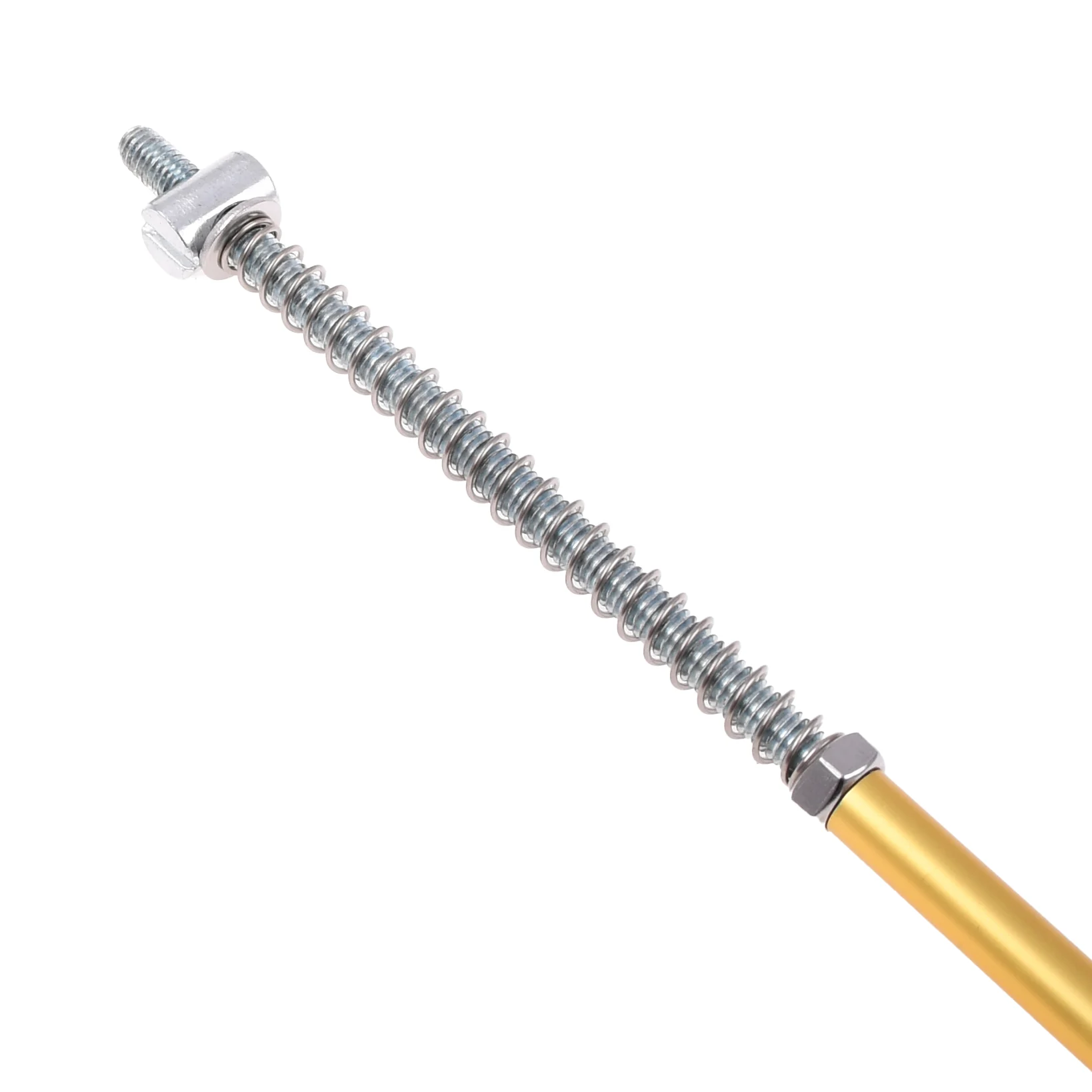 Pręt cięgno hamulca tył Simson 485 mm złoty CNC racing DPR Performance — ujęcie 3