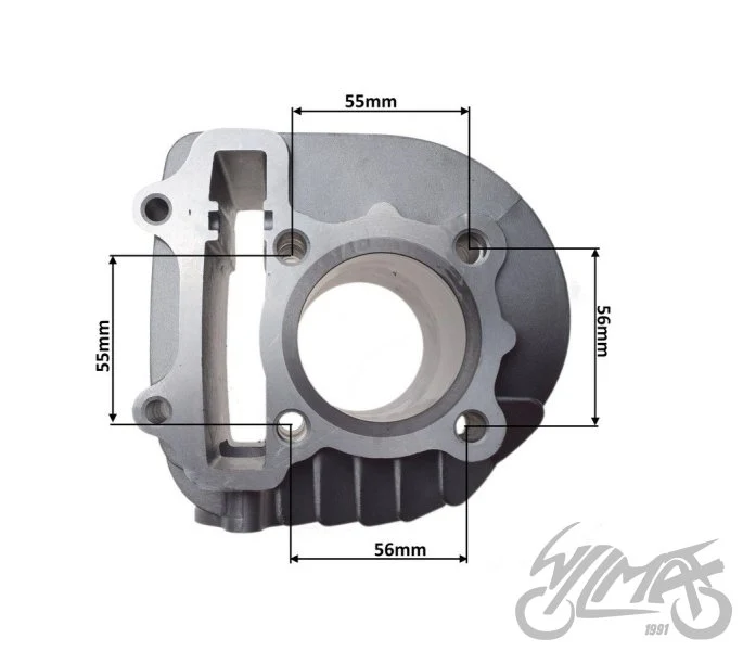 Cylinder 52,40 125 GY6 4T 152QMI-E4 — ujęcie 2