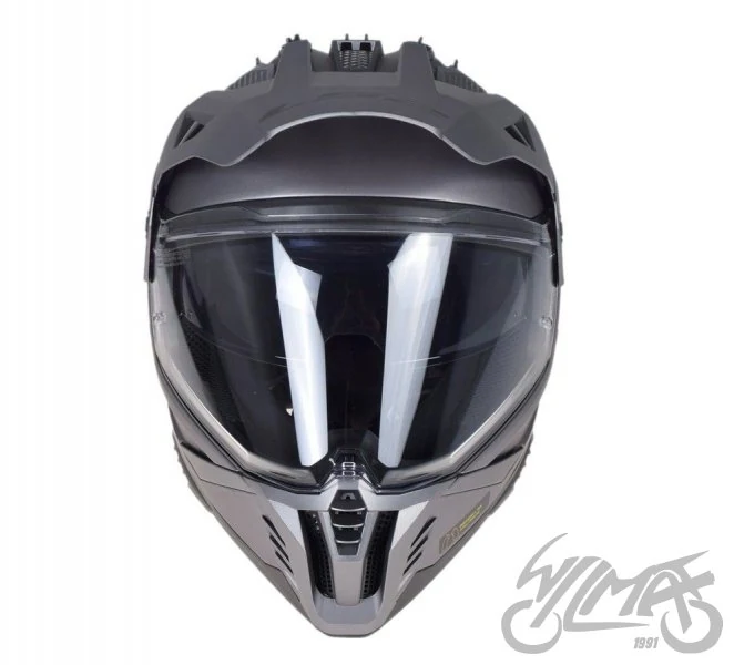 Kask adventure LS2 MX702 Pioneer II Matt Titan — XXL — ujęcie 2