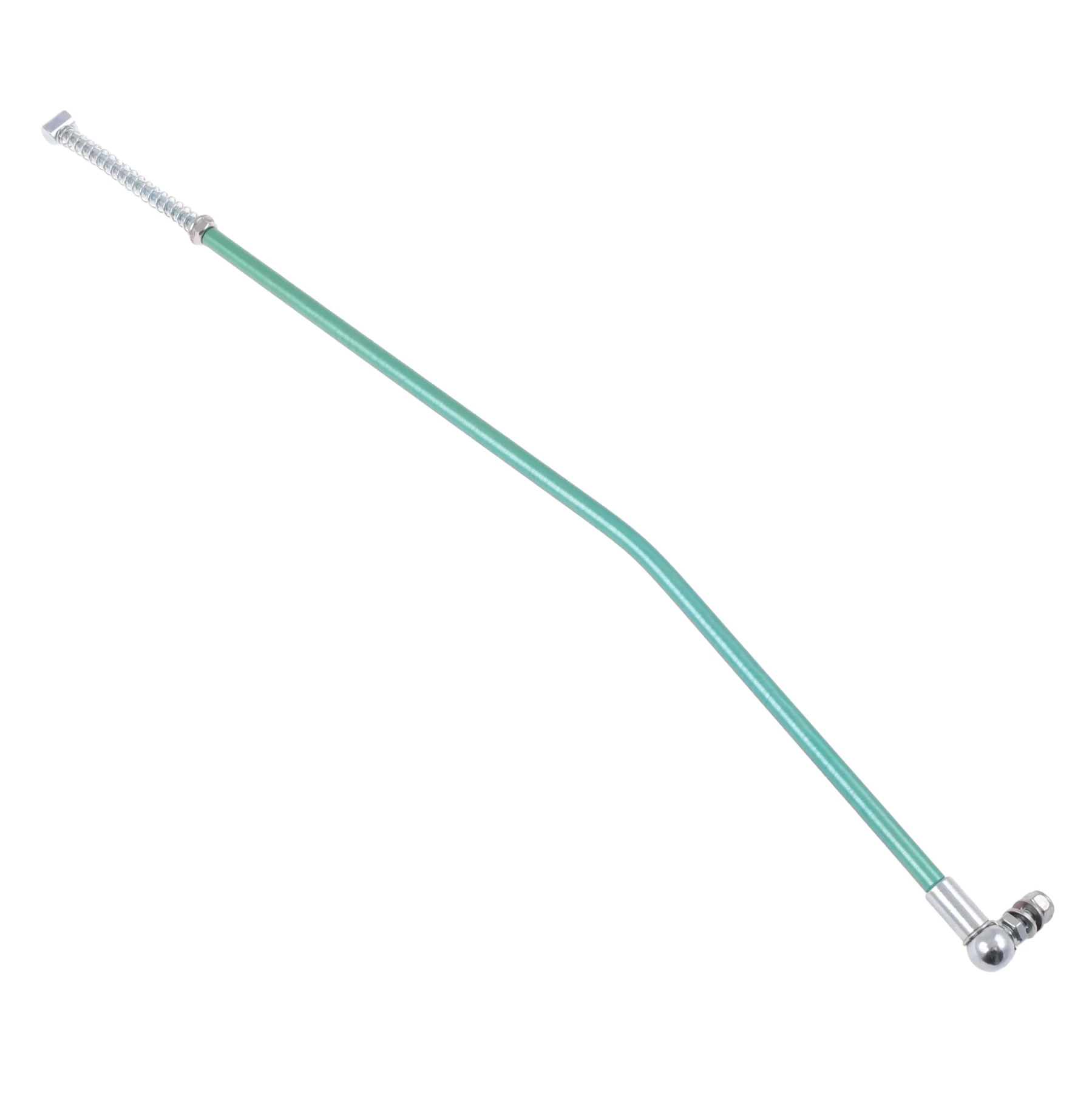 Pręt cięgno hamulca tył Simson 485 mm zielony CNC racing JMP — ujęcie 2