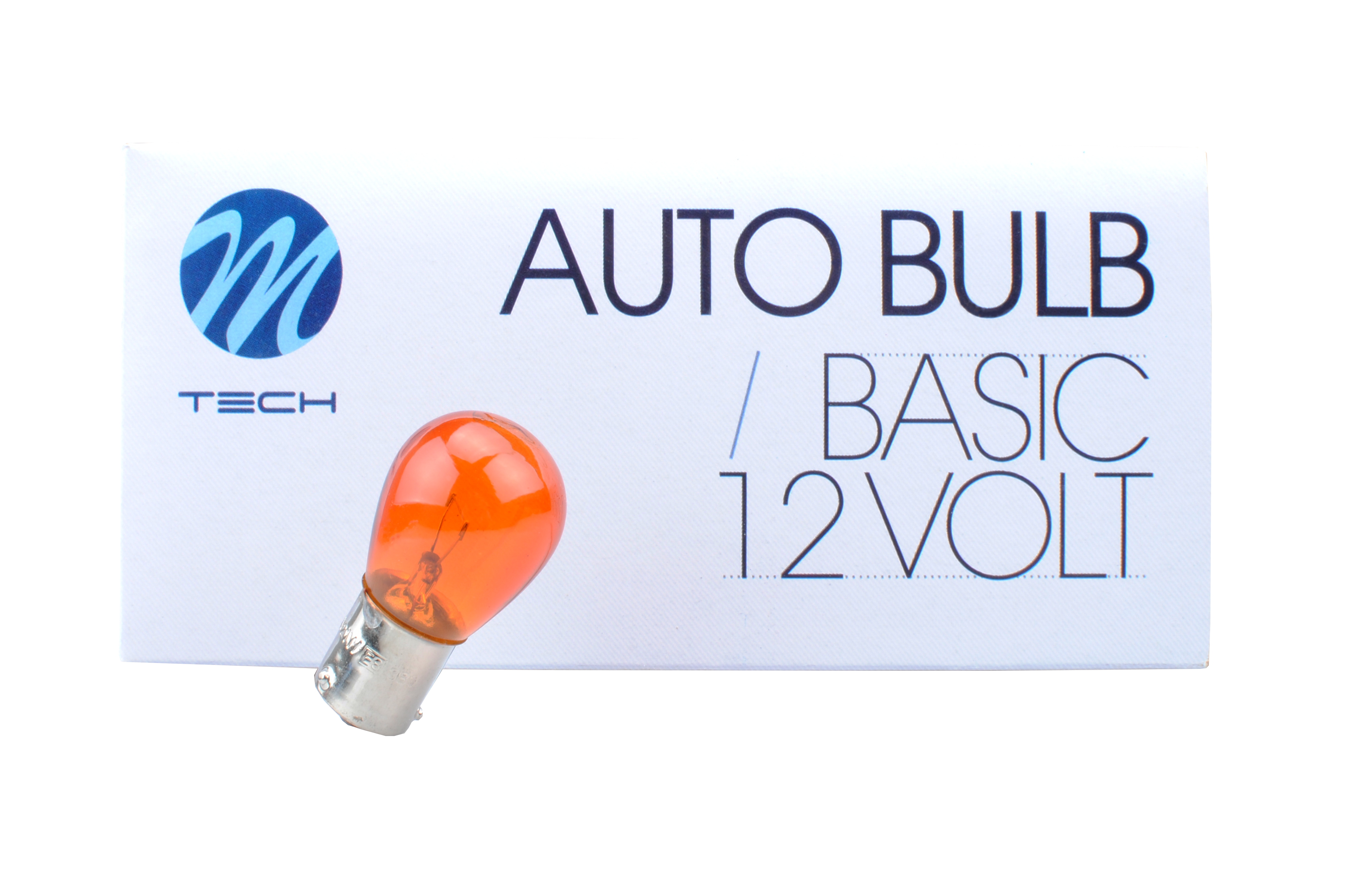 Żarówka pomoc.12V 21 W PY21W M-Tech, 10 szt. Z36 — ujęcie 2