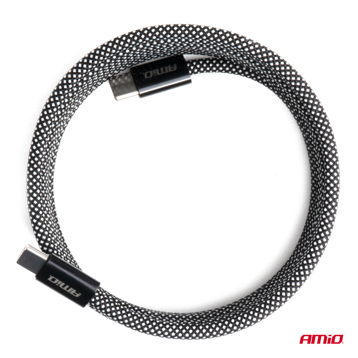 Kabel USB magnetyczny USB-C to USB-C 60 W 100 cm — ujęcie 4