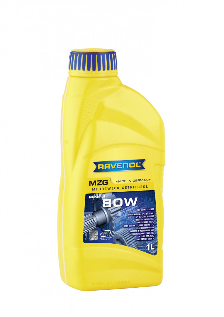 Olej przekładniowy SAE 80 GL-4, MB235.1 1 l RAVENOL 1223101-001-01-999 — ujęcie 2