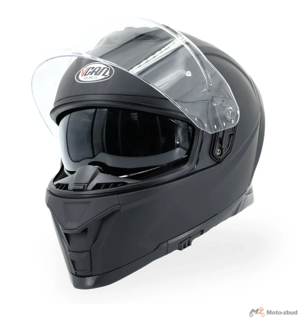 Kask VCAN model H162 Black Matt integralny czarny mat M — ujęcie 3