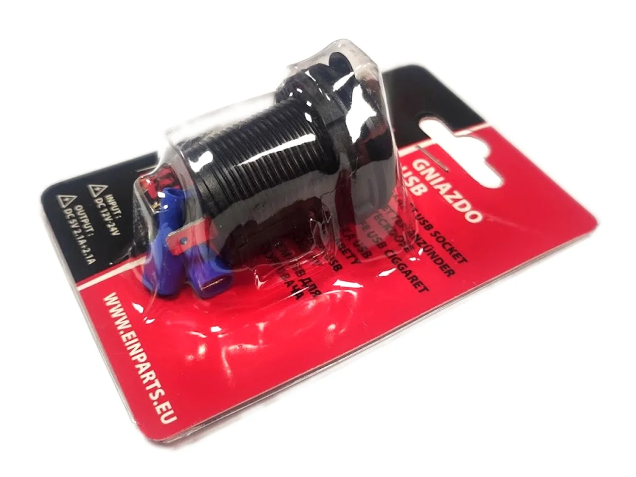 Ładowarka samochodowa z gniazdami 2xUSB 12/24V — ujęcie 4
