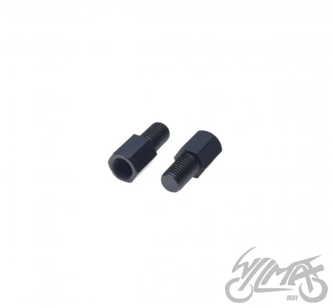 Adaptery lusterek R>L 10>10, czarne — 2 sztuki — ujęcie 1