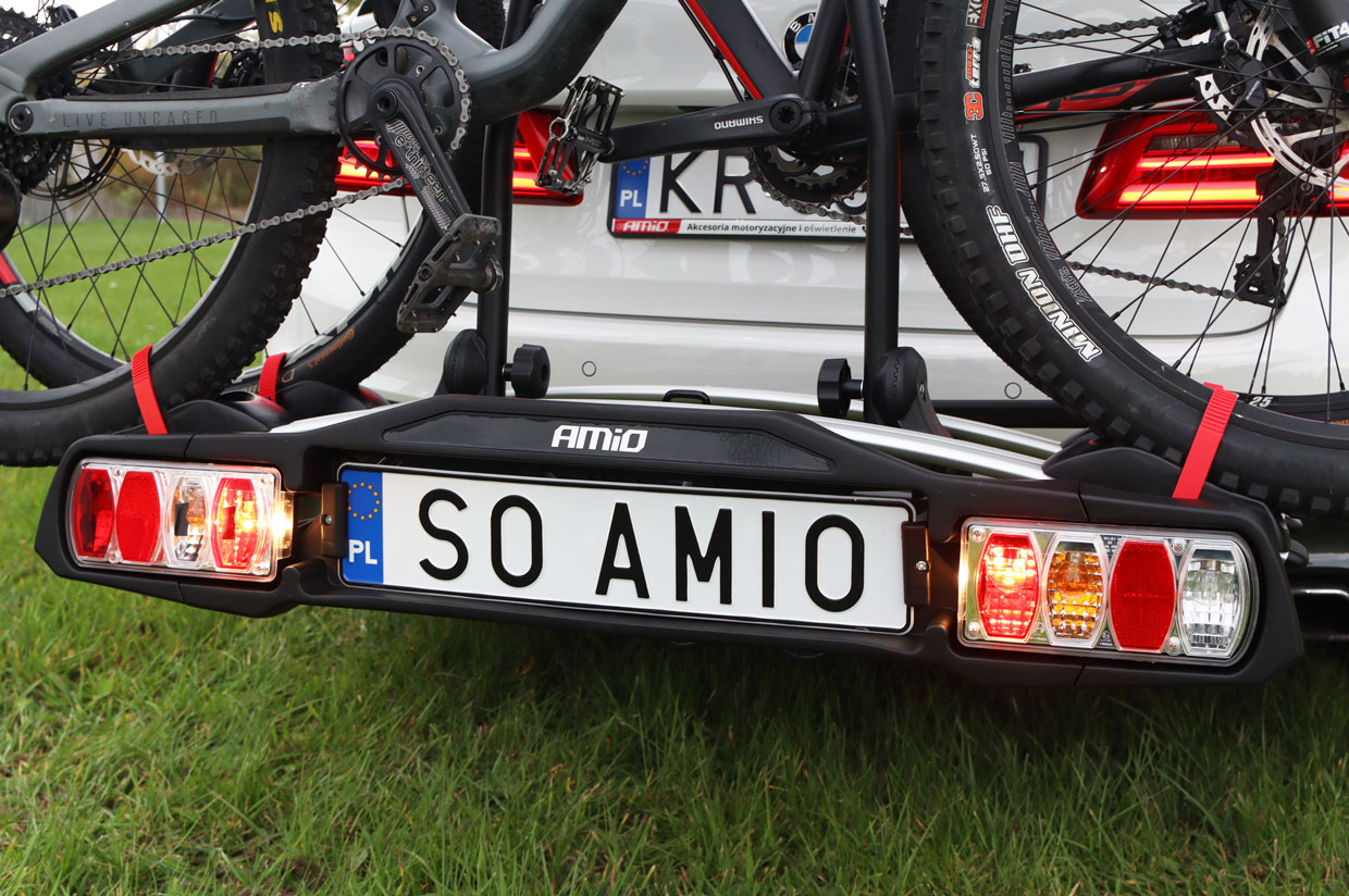 Bagażnik rowerowy samochodowy na hak - 2 rowery TBC-01/2 — ujęcie 8