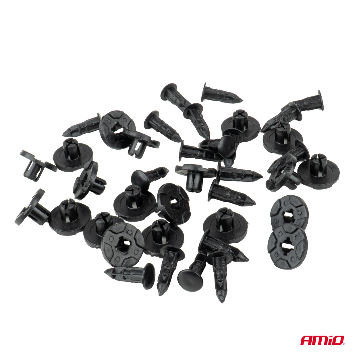 Zestaw kołków rozporowych 20 mm 19 mm 8 mm ⌀ 9 mm 20 szt. — ujęcie 2