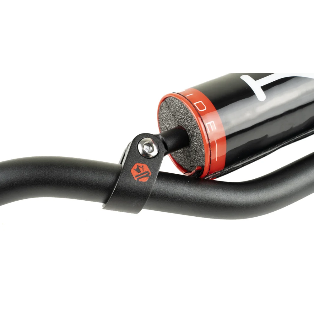 Kierownica KRM Pro Ride czarno - czerwona 22 mm + gąbka — ujęcie 4