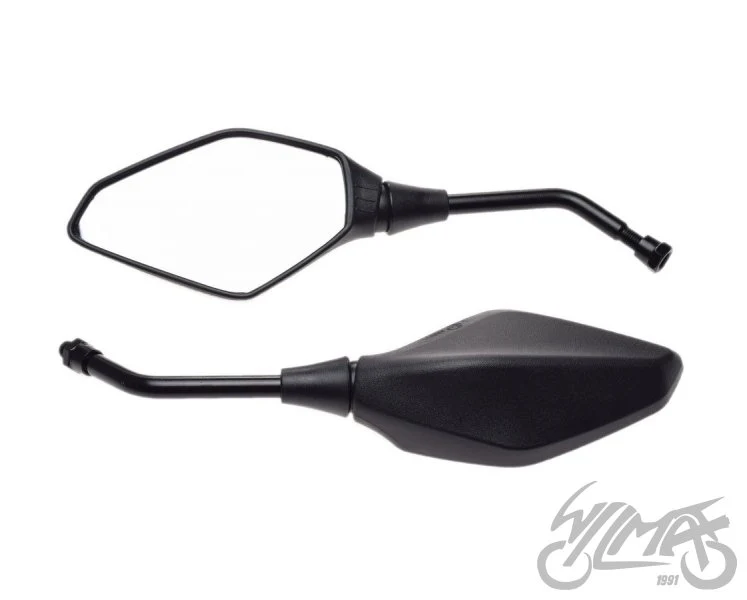 Lusterka uniwersalne z obejmą Ø 22 mm i adapterami — komplet LM0005 — ujęcie 2